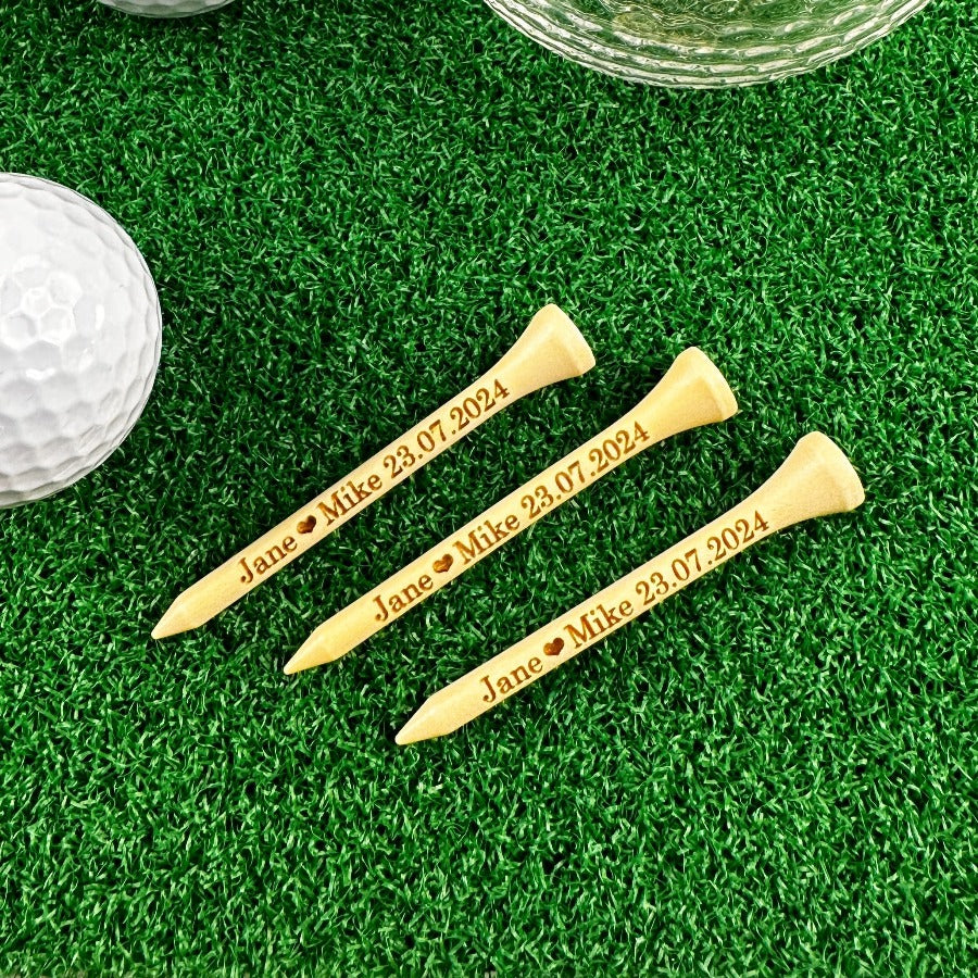 Personalized Golf Tees Weeding Flavor Weeding invitation card groomsmen golf gift bride gifts golf wedding gift