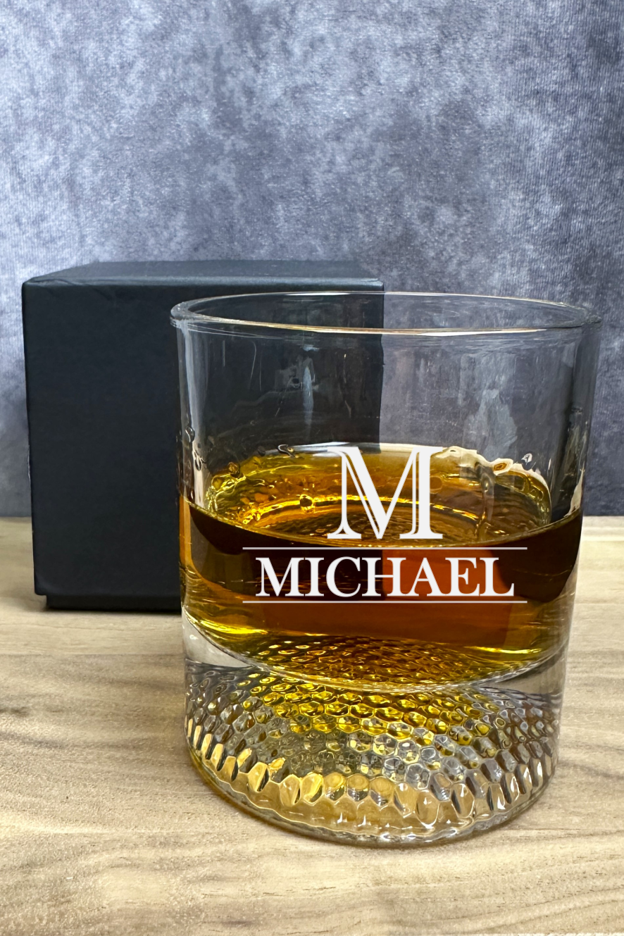 Golf Ball Whiskey Glasses Gift box Set - Golf Ball Set for Whiskey Lovers, Father's Day Gift, Birthday Gift, Christmas Gift, Bachelor Party Gift