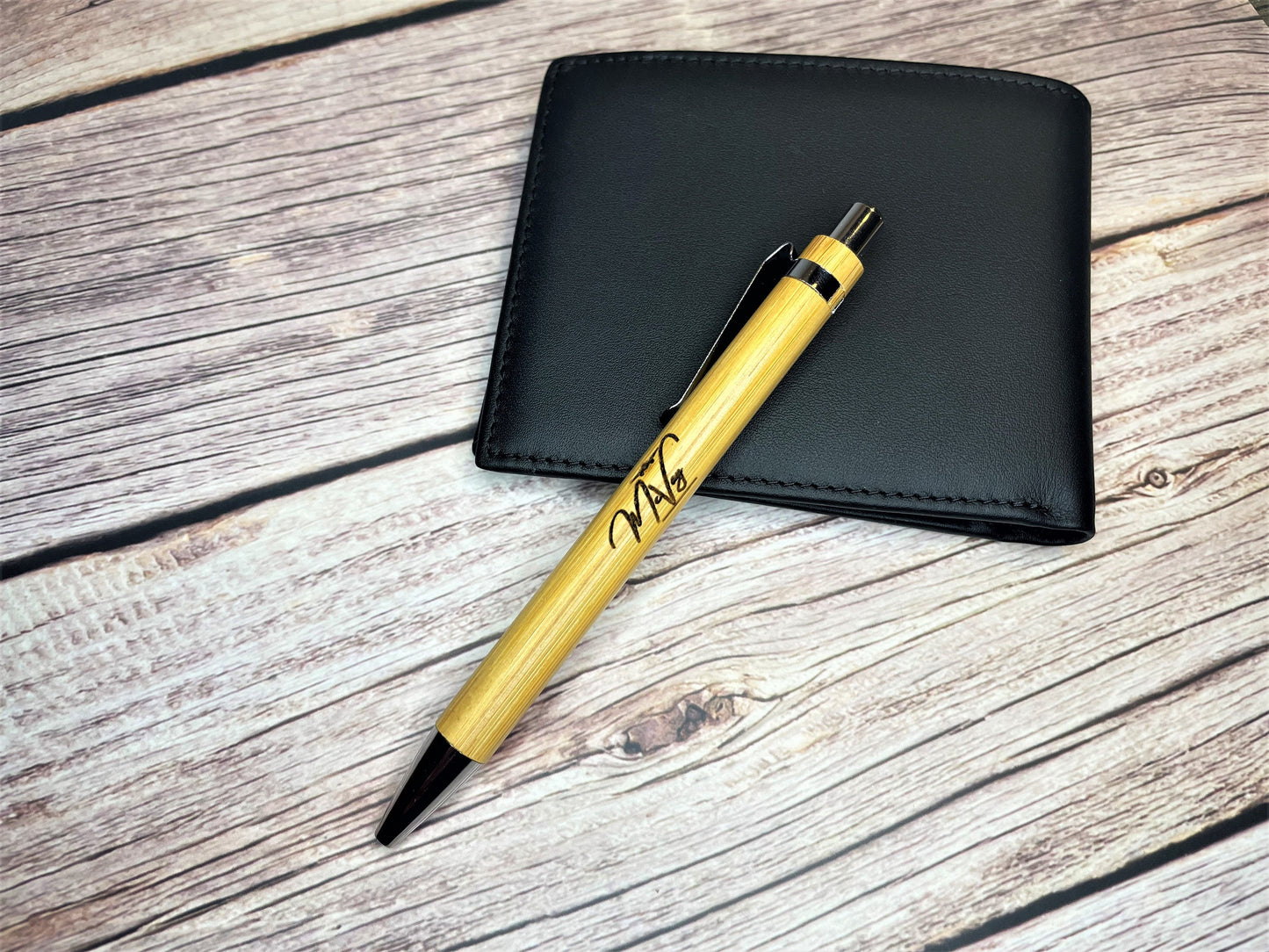 Personalized Bamboo Pen Doctor Gift