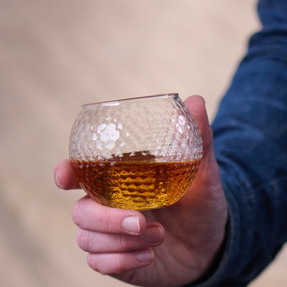 Golf whiskey glass gift for husband father or boyfriend