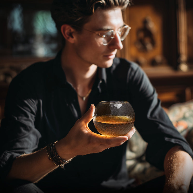 Personalized Golf Ball Whiskey Glass Gift Set Engraved Golf Rocks Glass with Initials Kit Gifts for Golfers Tees Custom Golf Gift Set Box father day gift whiskey glasses, custom whiskey glass