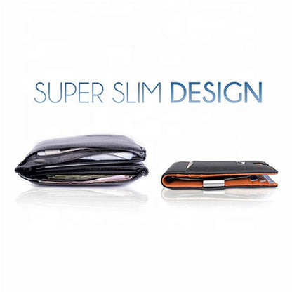 Personalized Men Leather Bifold Wallet Anniversary gift Men Wallet Father’s Day gift boyfriend 