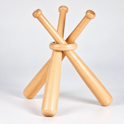 Personalized Baseball Coach Gift – Custom Baseball & Bat Stand