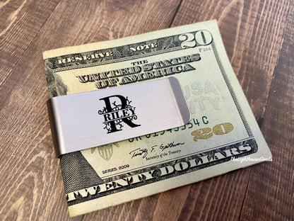 Custom Money Clip Husband Gift Groomsmen Anniversary Gift Dad Money Clip Husband Custom Engraved Money Clip Grandpa Present Birthday