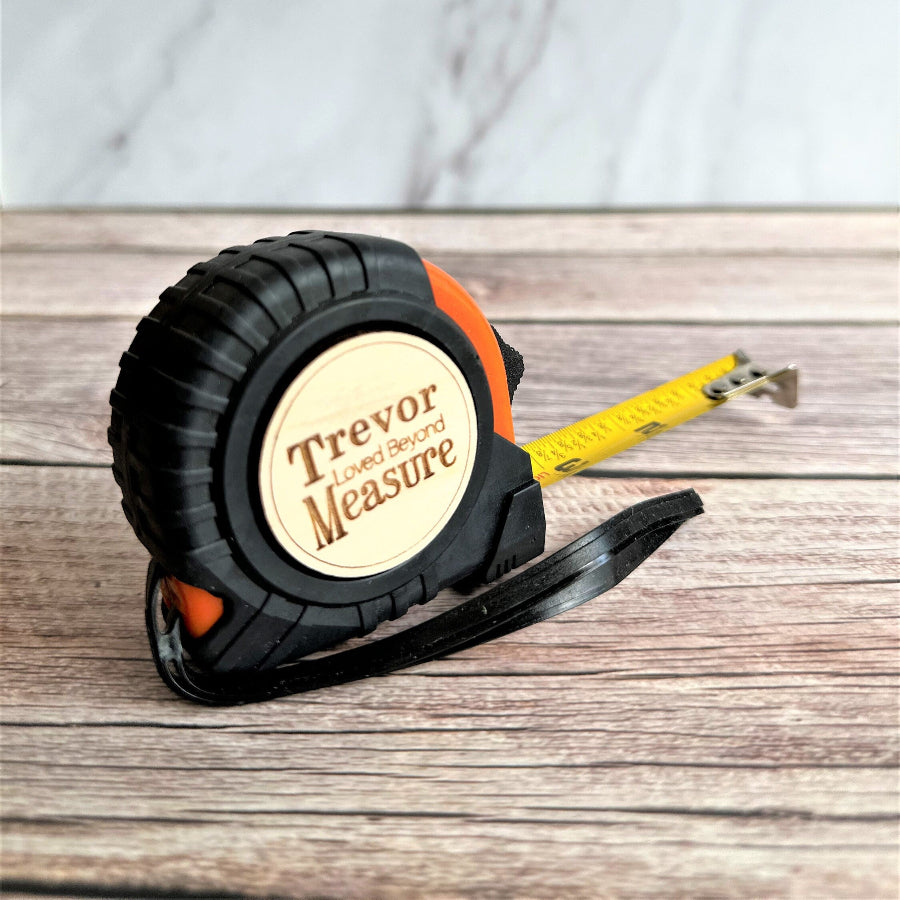 Father's Day Gift Personalized Tape Measure Gift Dad Handyman gift Woodworking Grandparents Gift Personalized Contractor Dad Gift Daddy DIY