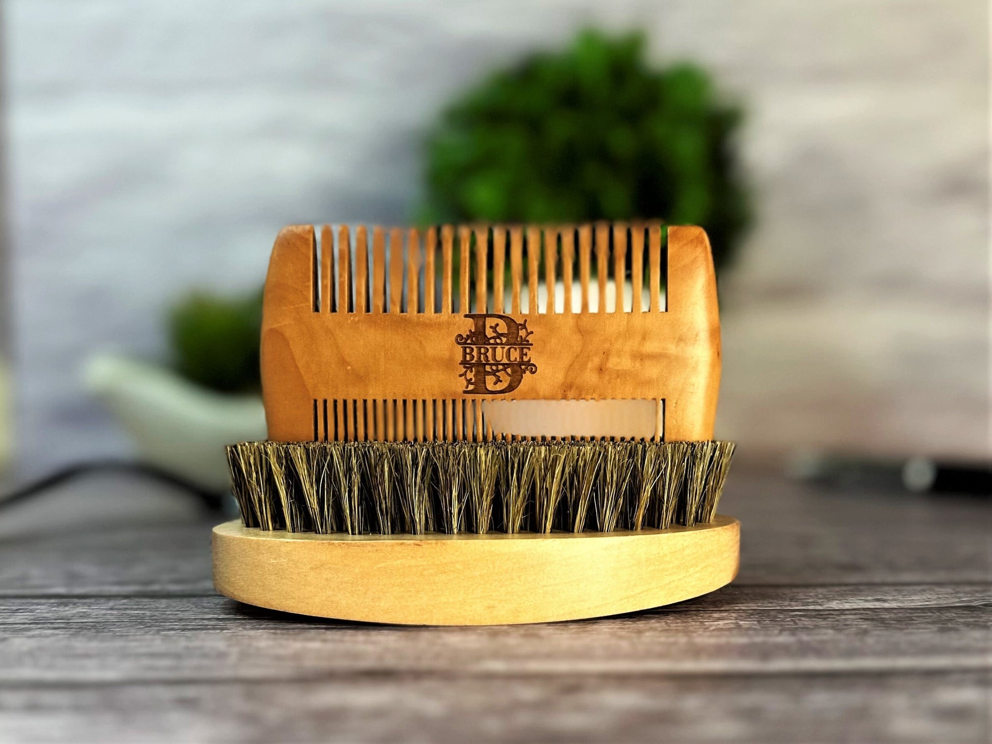 Beard Comb Personalized Valentines Gifts for Him Custom Wood Beard Comb Mens Gift Groomsmen Gift Pocket Beard Comb Birthday Gift for Husband