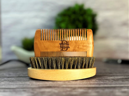 Beard Comb Personalized Valentines Gifts for Him Custom Wood Beard Comb Mens Gift Groomsmen Gift Pocket Beard Comb Birthday Gift for Husband
