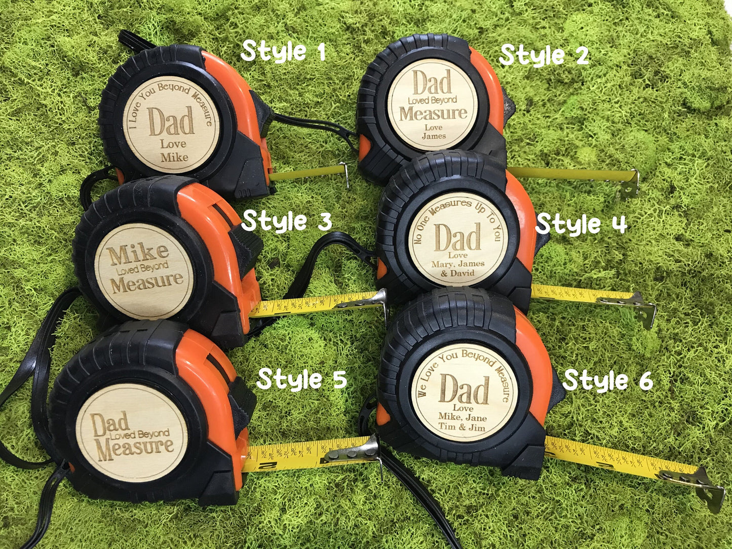 Personalized Tape Measure Father's Day Gift