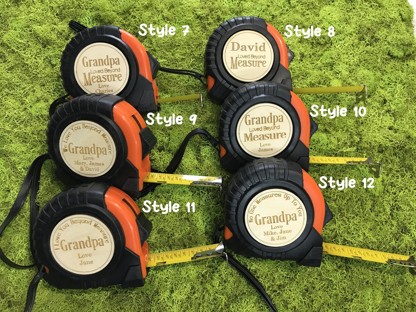 Father's Day Gift Personalized Tape Measure Gift Dad Handyman gift Woodworking Grandparents Gift Personalized Contractor Dad Gift Daddy DIY