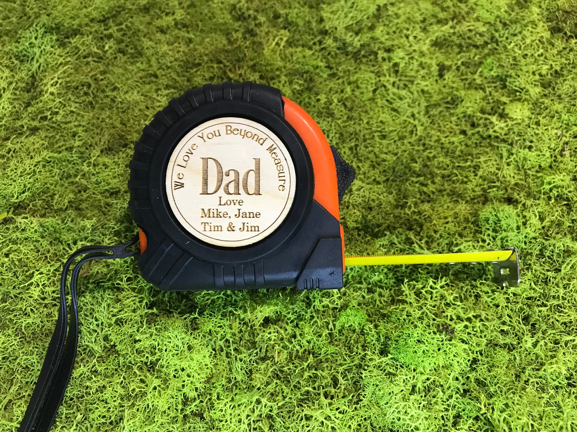 Father's Day Gift Personalized Tape Measure Gift Dad Handyman gift Woodworking Grandparents Gift Personalized Contractor Dad Gift Daddy DIY