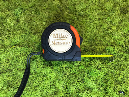 Personalized Tape Measure Father's Day Gift