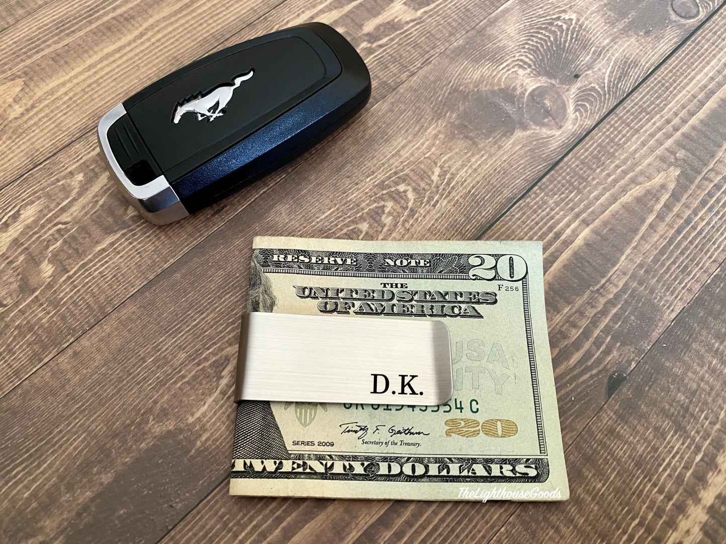 Personalized Money Clip For Husband Anniversary Gift