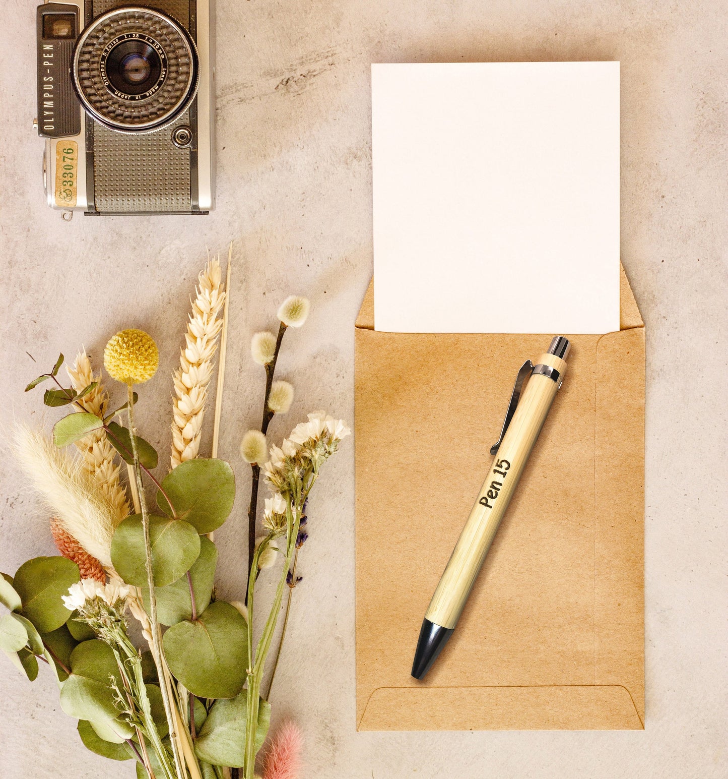 Personalized Bamboo Pen Doctor Gift